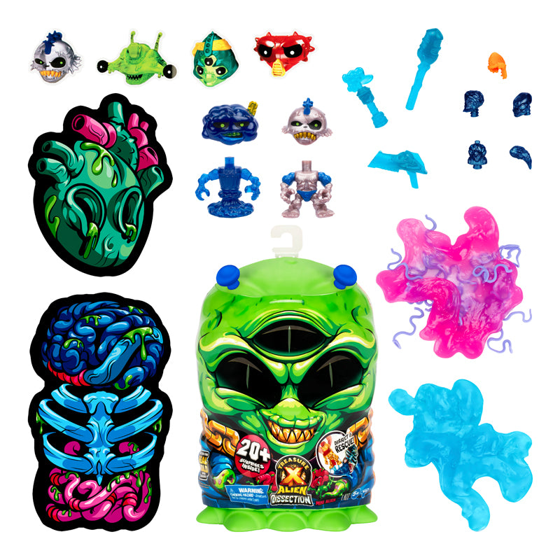 Treasure X Dissection Aliens S2 Mini Alien Assorted