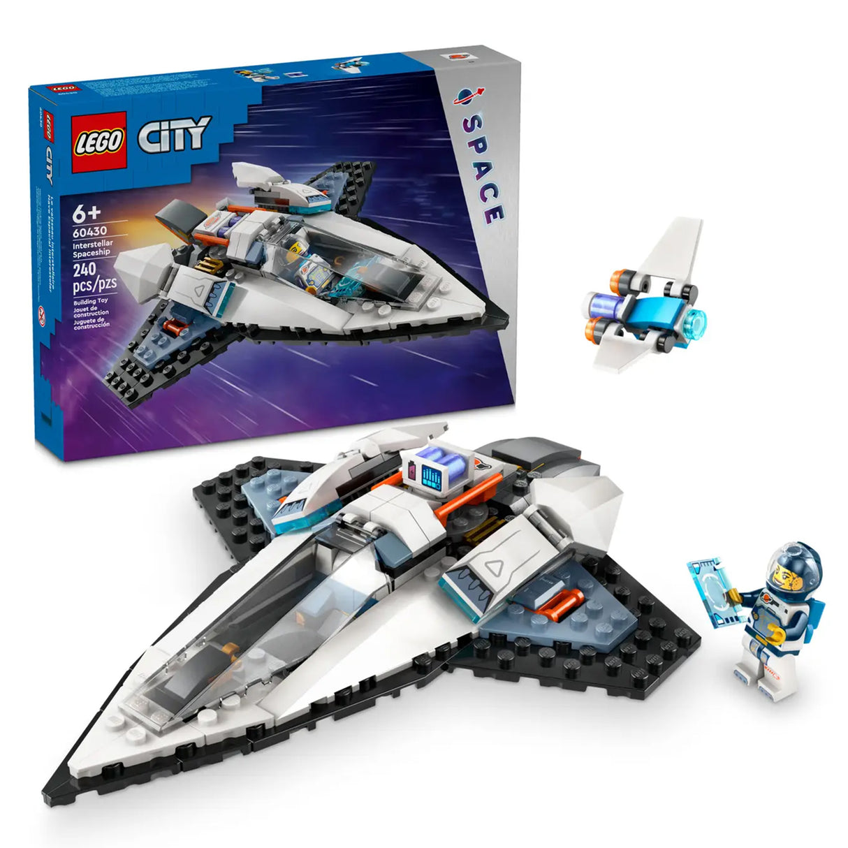 LEGO City Interstellar Spaceship 60430, (240-pieces)