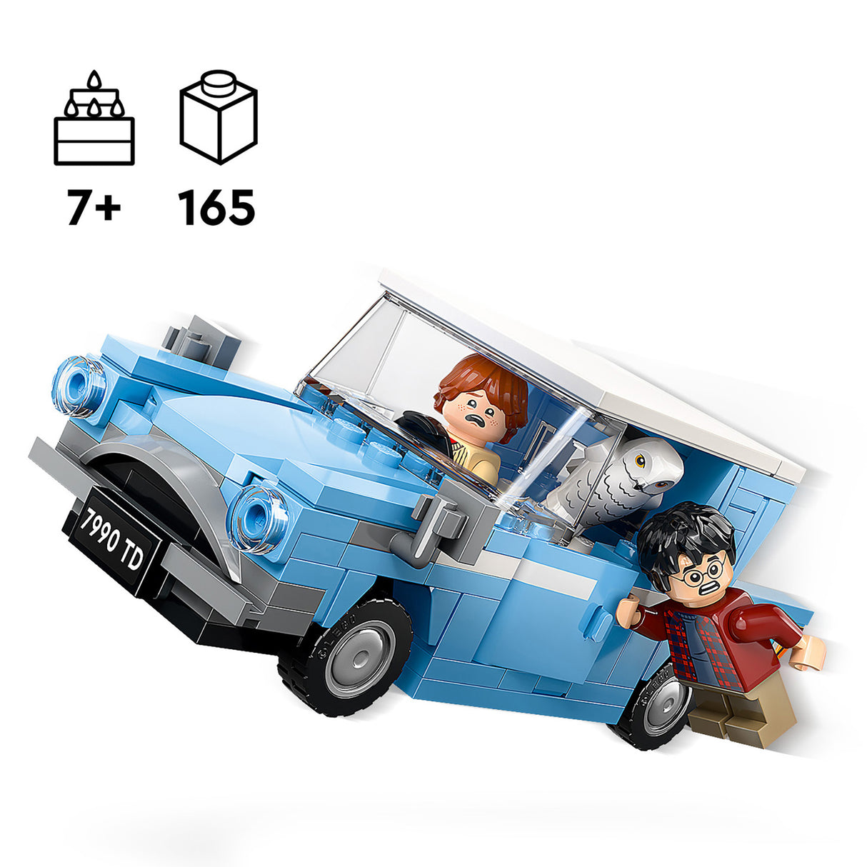 LEGO Harry Potter Flying Ford Anglia 76424, (165-Pieces)