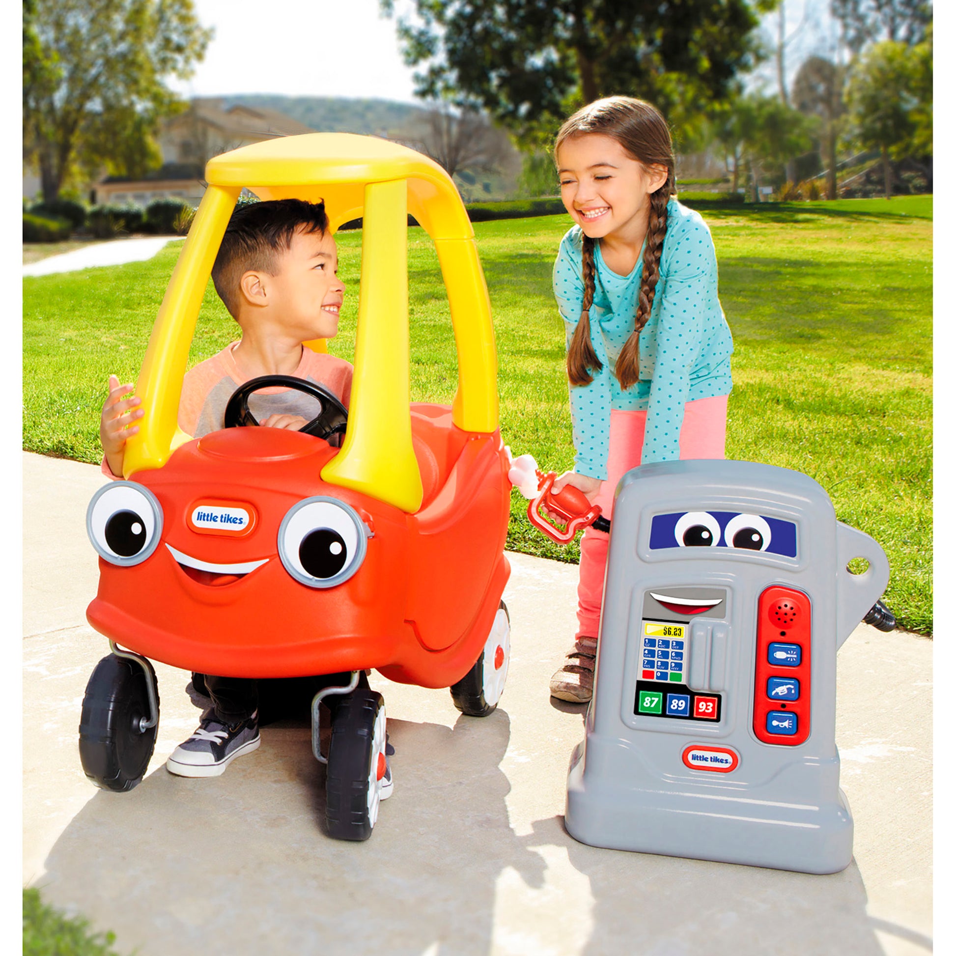 Little Tikes Cozy Pumper Grey Toy Gas Pump