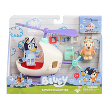 Bluey Figure & Vehicle Bingos Helicopter Pack