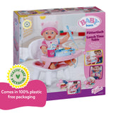 BABY born Lunch Time Table