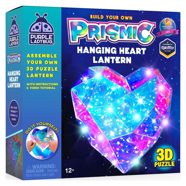 Build Your Own Prismic Hanging Heart Lantern