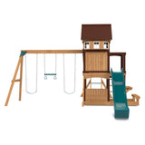 Lifespan Kids Meer Brook Play Centre Set with 2.2m Green Slide