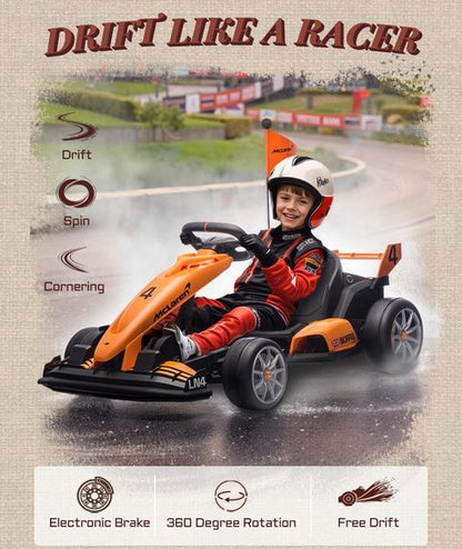 McLaren Piastri 24V F1 Ride-On Kart