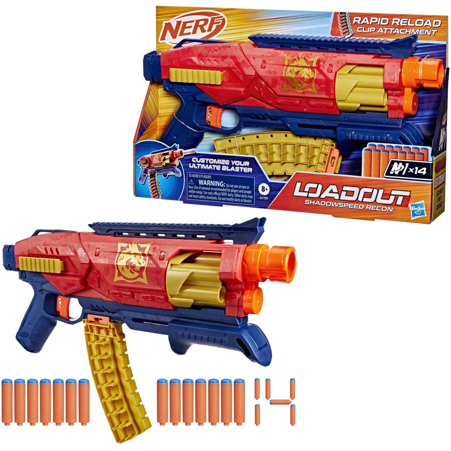 Nerf Loadout Shadowspeed Recon Blaster