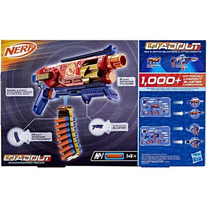 Nerf Loadout Shadowspeed Recon Blaster