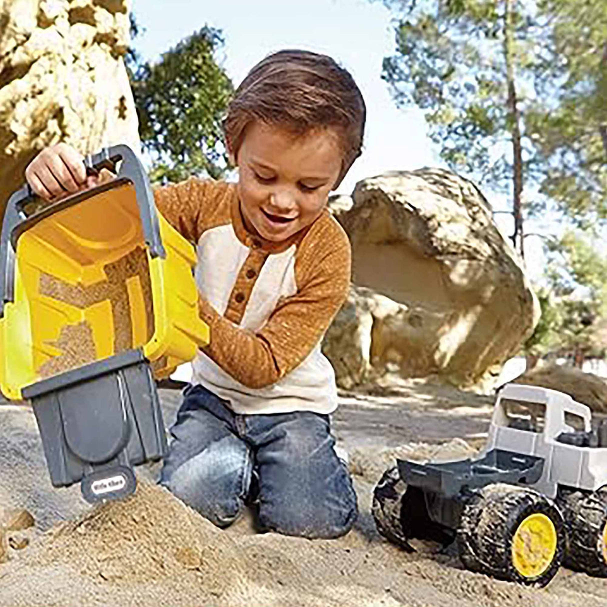 Little Tikes Dirt Diggers 2-in-1 Haulers Dump Truck Yellow