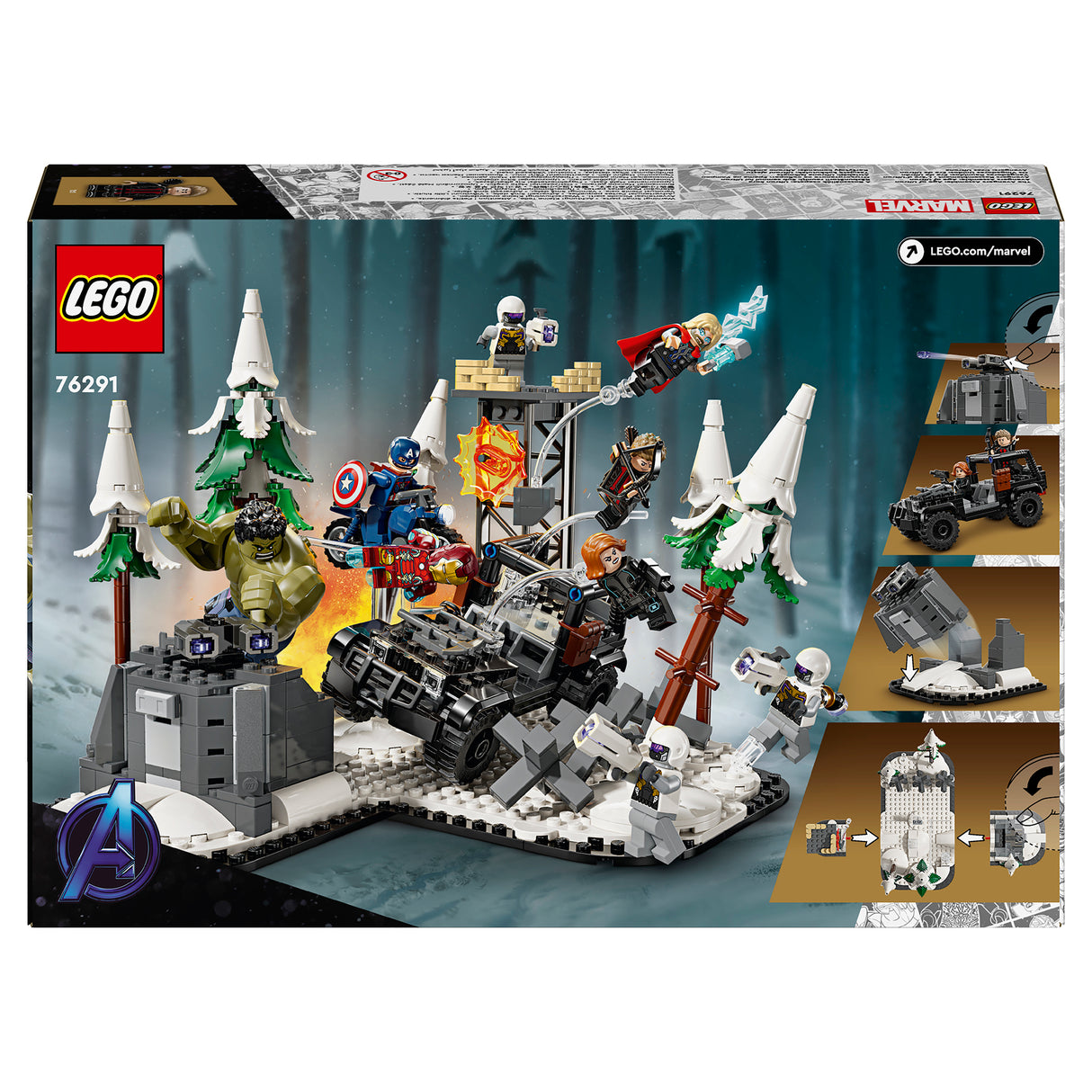 LEGO Marvel The Avengers Assemble: Age of Ultron 76291, (613-pieces)