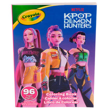 Crayola 96 Page Coloring Book K-Pop Demon Hunters