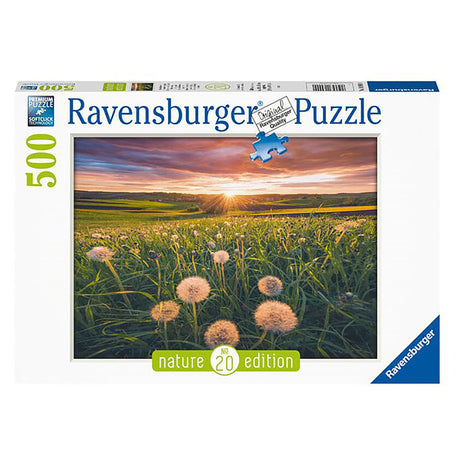 Ravensburger Dandelions at Sunset Puzzle (500 pieces)
