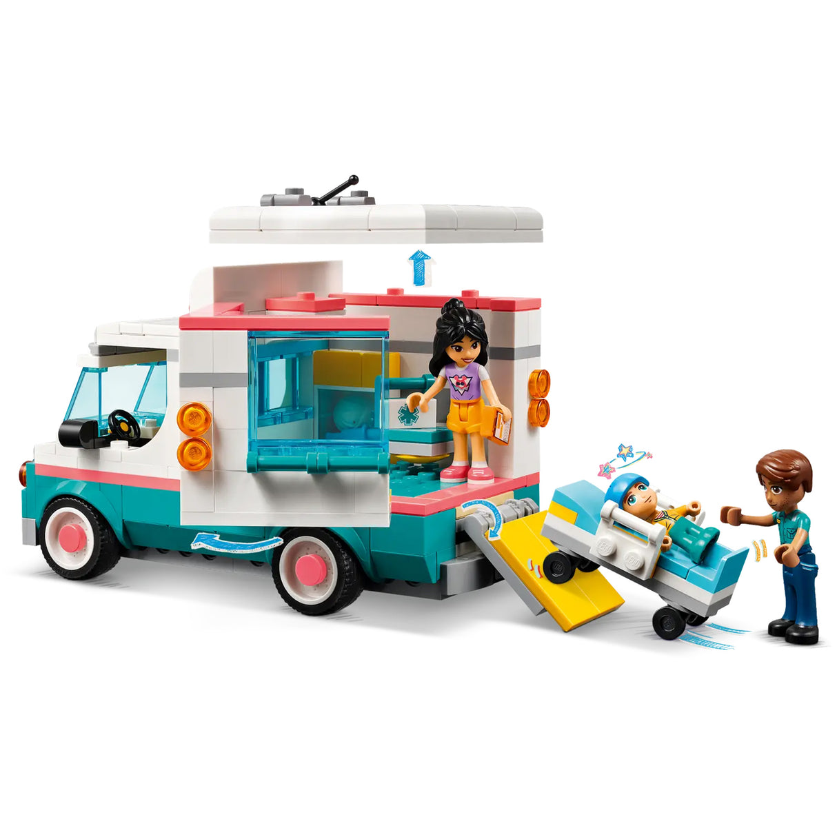 LEGO Friends Heartlake City Hospital Ambulance 42613, (344-pieces)