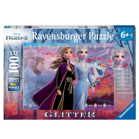 Ravensburger Frozen 2 Strong Sisters Glitter 100pc Jigsaw Puzzle