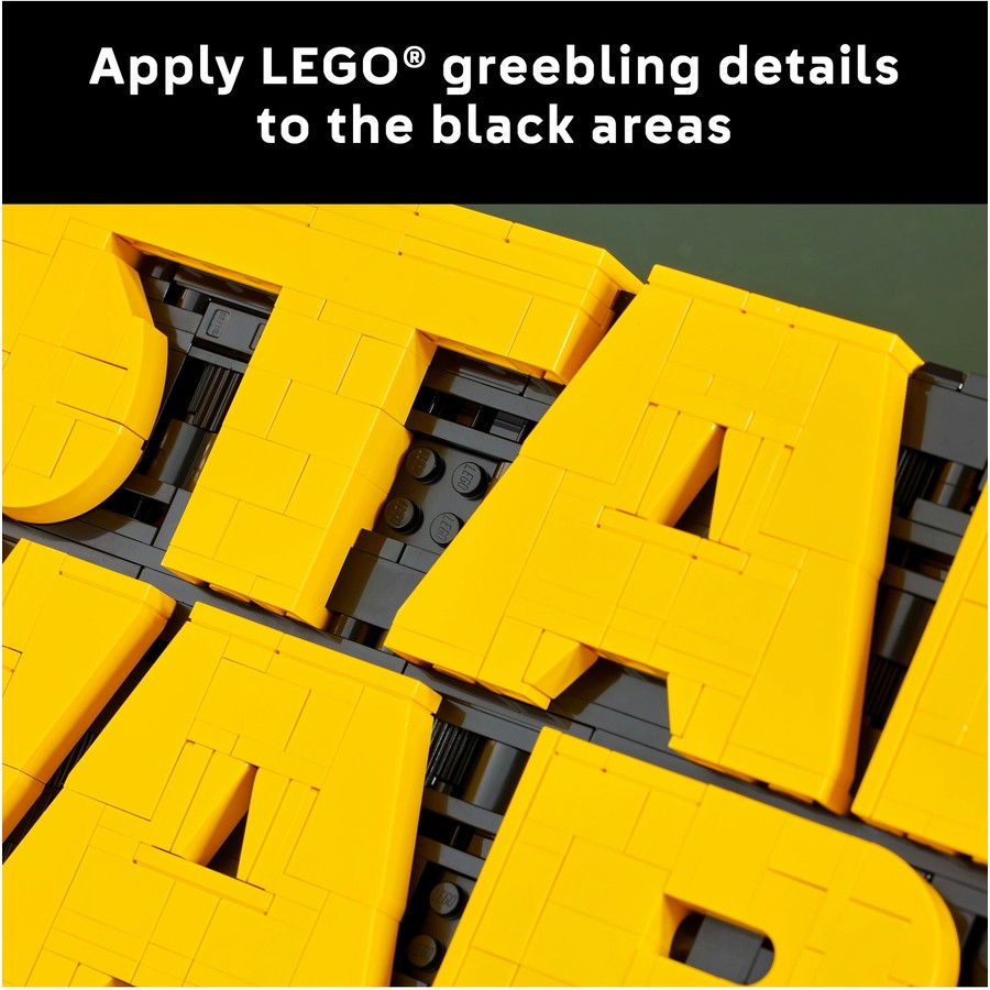 LEGO Brick-Built Star Wars Logo 75407