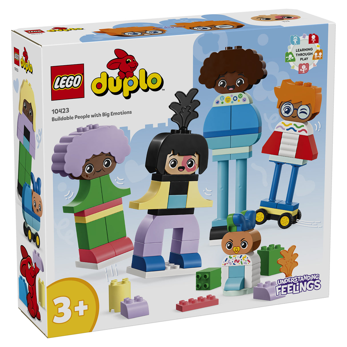 LEGO Duplo Buildable People with Big Emotions 10423, (71-pieces)