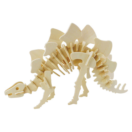 Heebie Jeebies Dinosaurs Wood Kit - Stegosaurus (Large)
