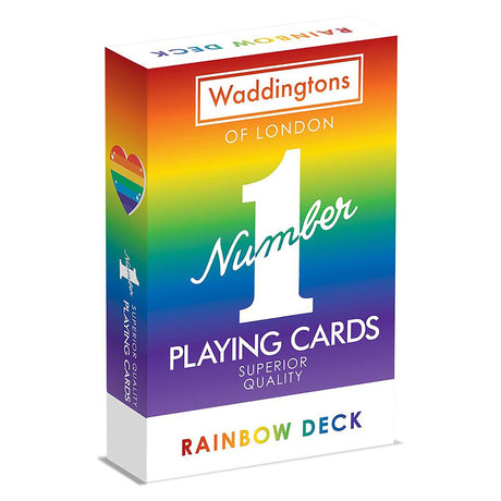 Waddingtons Playing Cards Rainbow Deck