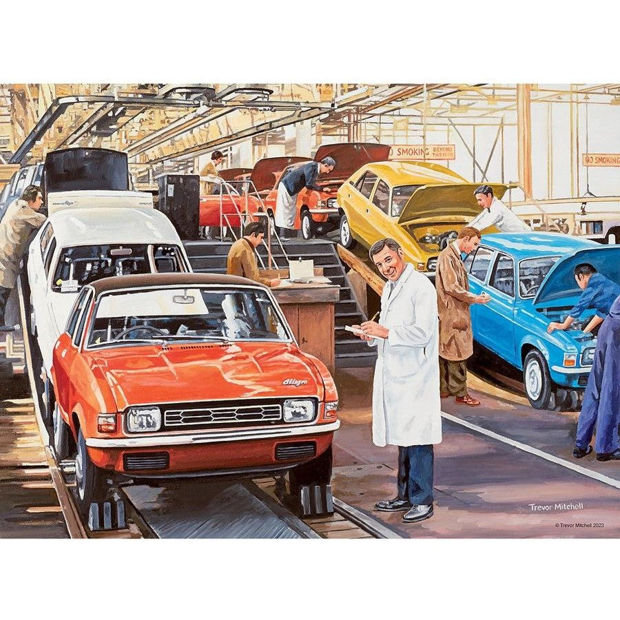 Ravensburger Happy Days No 6 Work Day Memories 4 x 500 piece puzzle