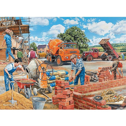 Ravensburger Happy Days No 6 Work Day Memories 4 x 500 piece puzzle