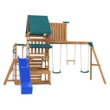 Lifespan Kids Walton Play Centre Set with 2.2m Blue Slide