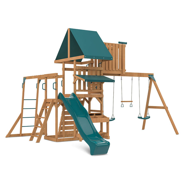 Lifespan Kids Walton Play Centre Set with 2.2m Green Slide