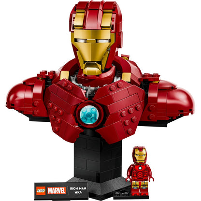 Lego Super Heroes Marvel Iron Man MK4 Bust
