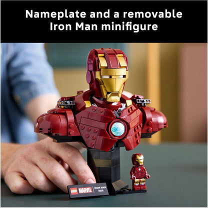 Lego Super Heroes Marvel Iron Man MK4 Bust