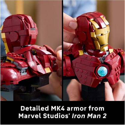 Lego Super Heroes Marvel Iron Man MK4 Bust