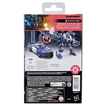 Transformers Studio Series Deluxe Class Barricade Figure