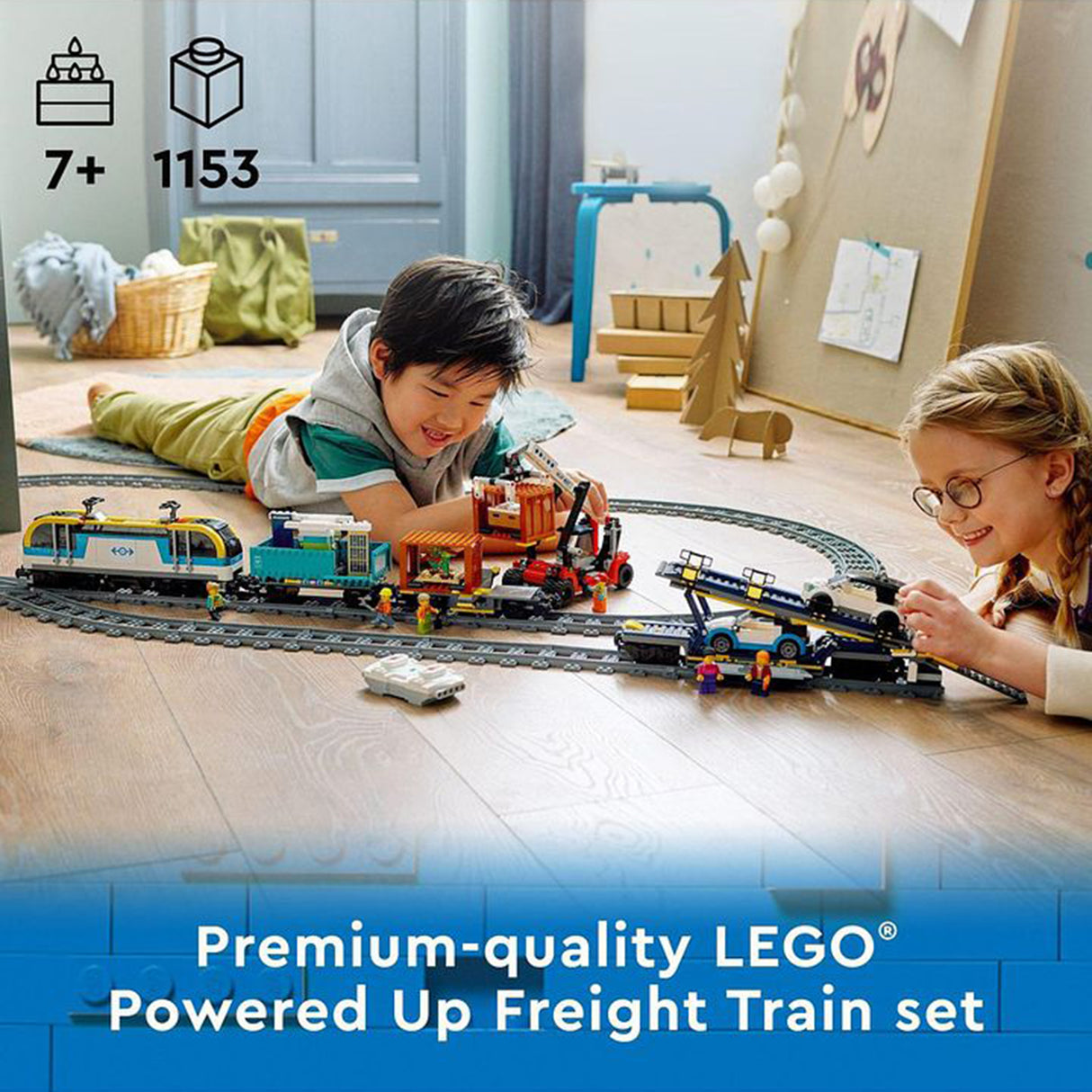 LEGO City Others Freight Train 60336 (1153 pieces)