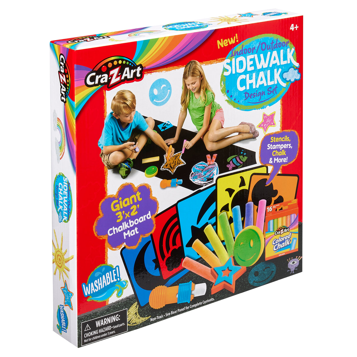 CRA-Z-ART Sidewalk Chalk Design Set