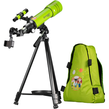 Bresser Junior Bresser Junior Refracting Telescope 70/400 With Backpack Green