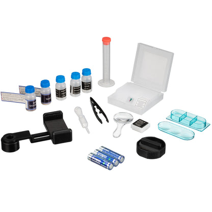 Bresser Junior 40X-640X Transmission Microscope Blue