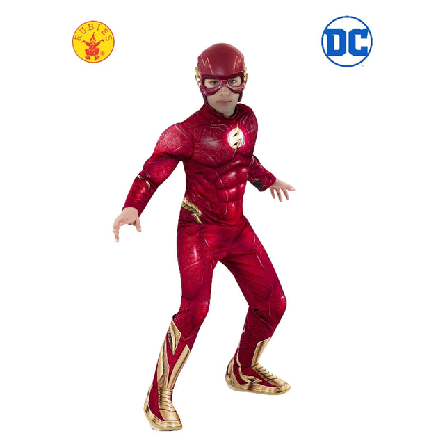 Rubies The Flash Deluxe Costume (3-5 years)
