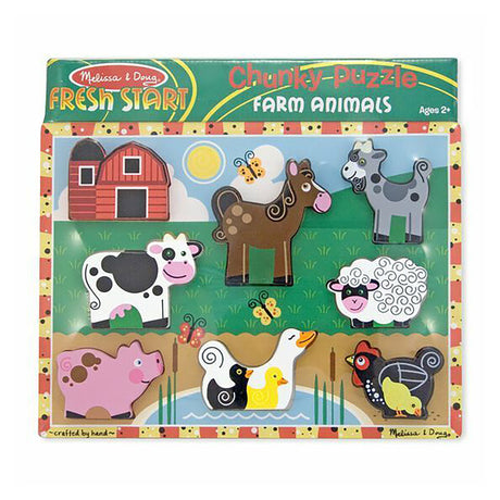 Melissa & Doug Farm Chunky Puzzle