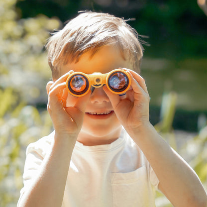 Bresser Junior Children's Binoculars 3X30 Yellow