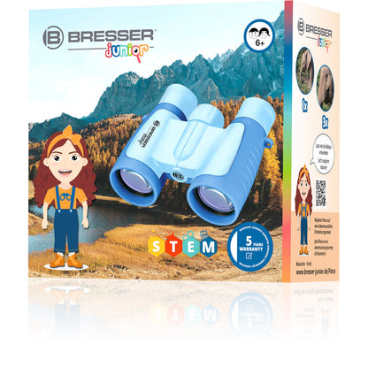 Bresser Junior Children's Binoculars 3X30 Blue