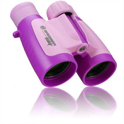 Bresser Junior Children's Binoculars 3X30 Pink