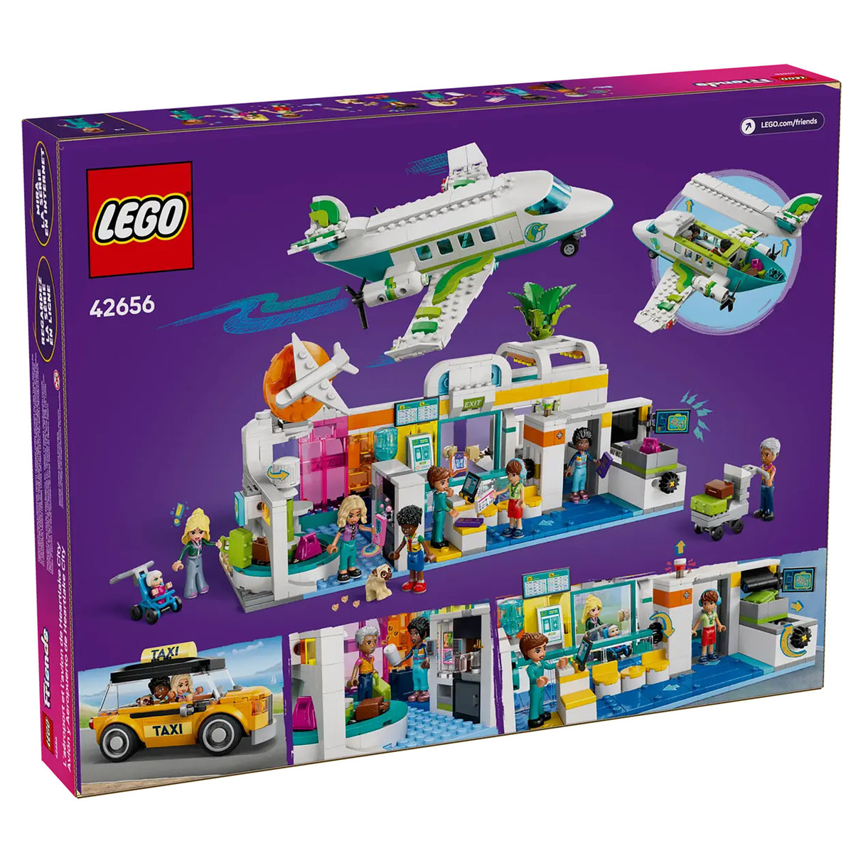 LEGO Friends Heartlake City Airport and Airplane 42656