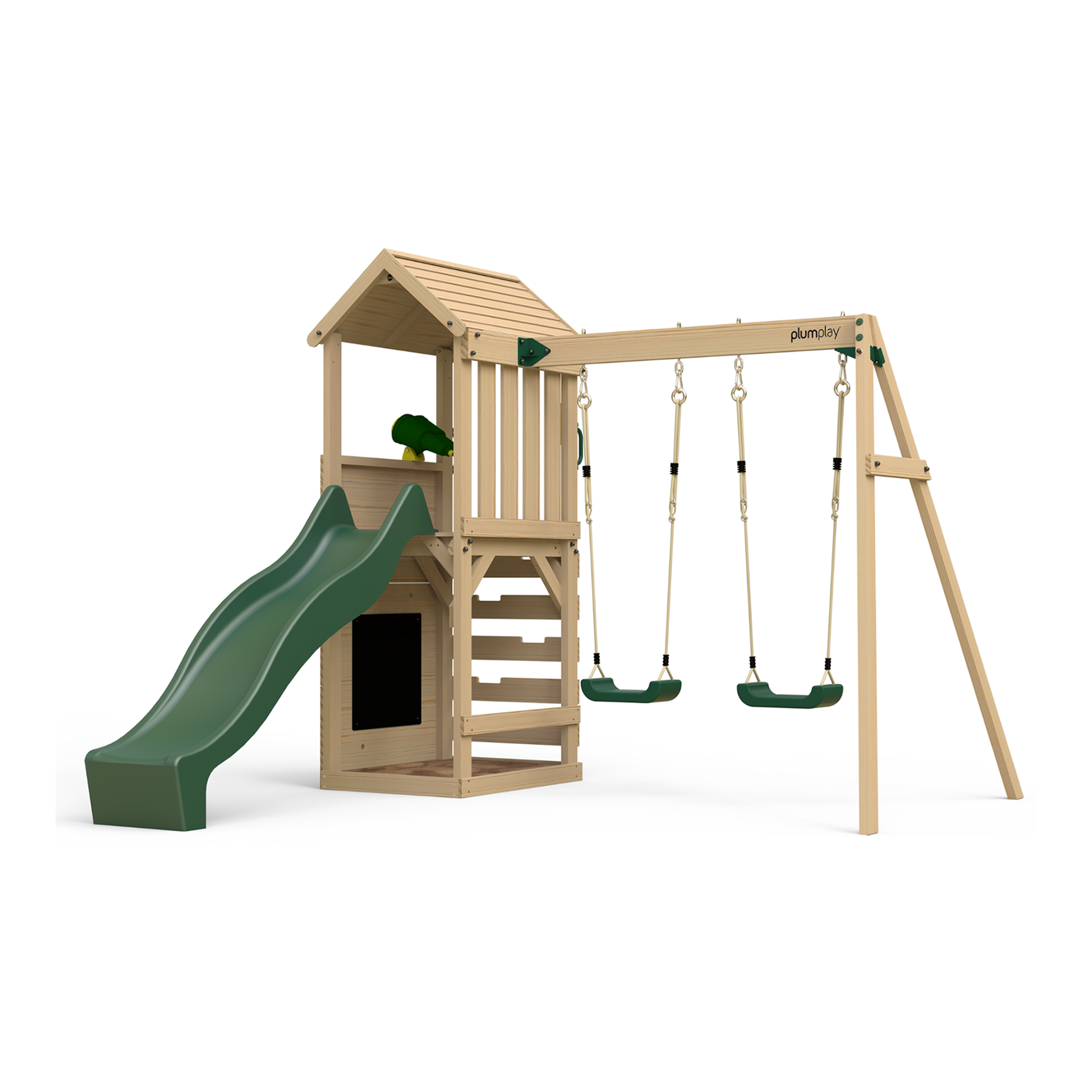 Plum Lookout Tower Play Centre with Swing Arm