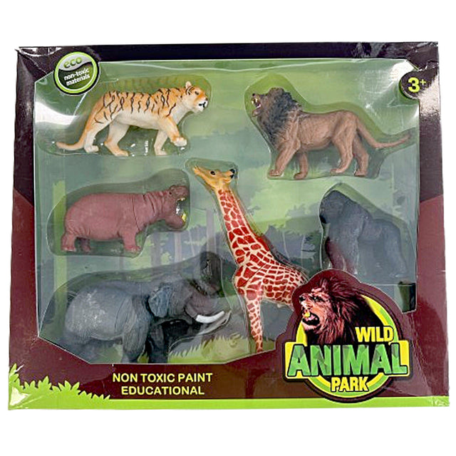 Wild Animal Park 6 piece Figure Set