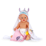 BABY born Hooded Towel Set