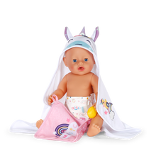 BABY born Hooded Towel Set