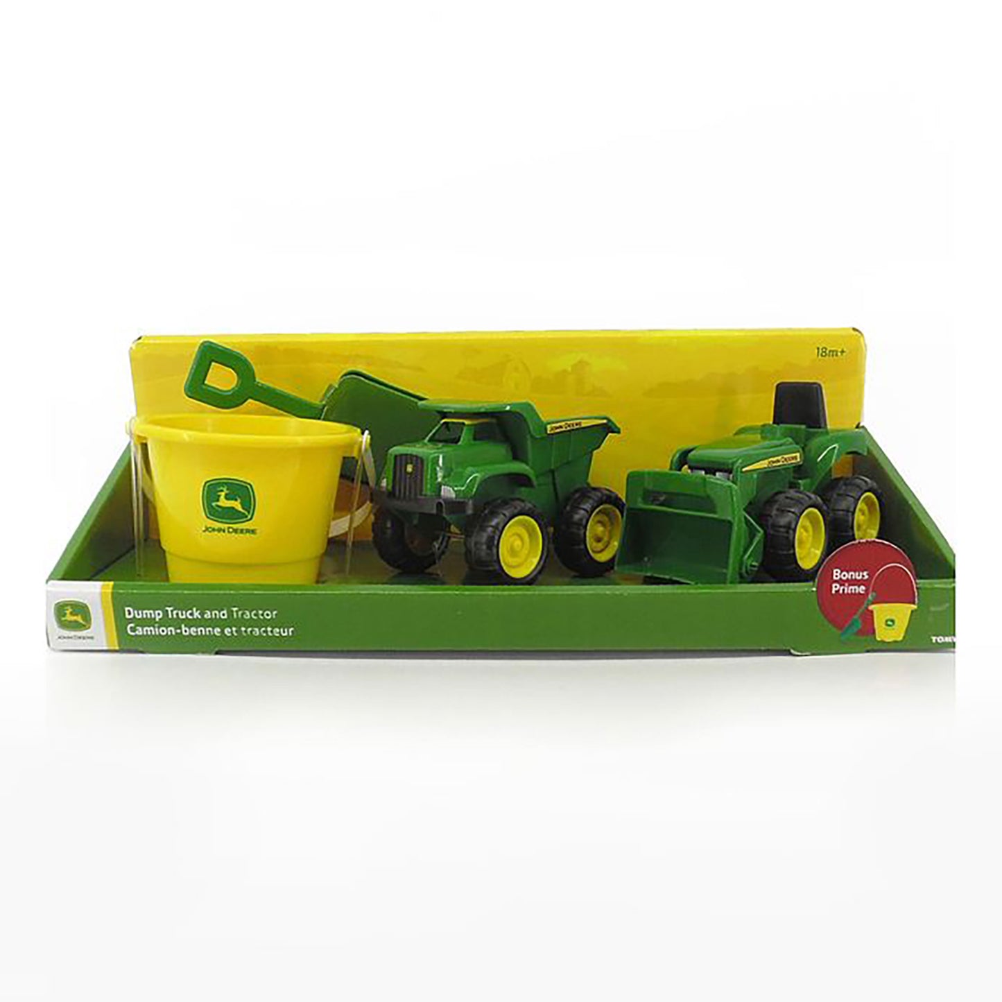 John Deere Sand Tractor & Dump Truck