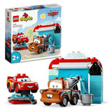 LEGO DUPLO Disney and Pixar's Cars Lightning McQueen and Mater's Car Wash Fun 10996 (29 pieces)