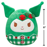 Squishmallows Hello Kitty Holiday Kuromi 8"  Plush