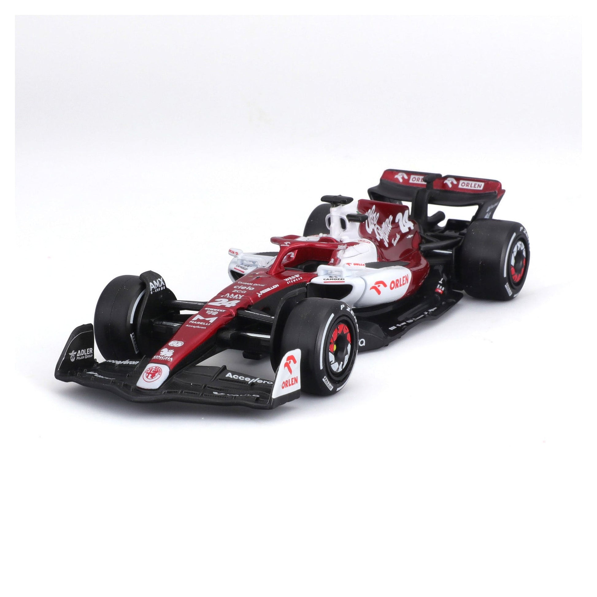 Bburago 1:43 2022 F-1 Alfa Romeo C42 #24 Zhou