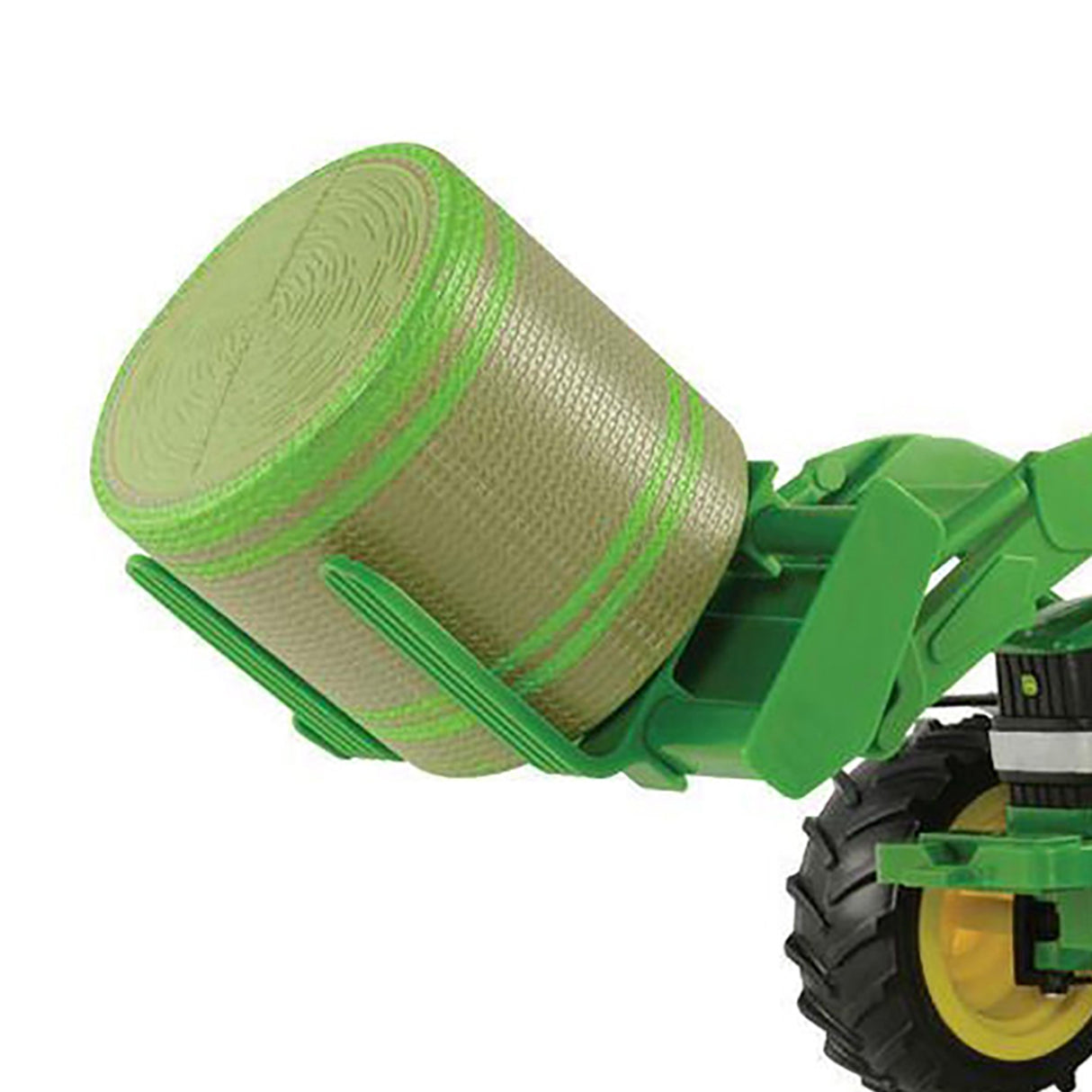 John Deere 1:16 Tractor with Bale Mover and Bale