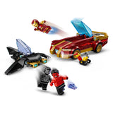 LEGO Marvel Iron Man Car & Black Panther Vs Red Hulk 76310