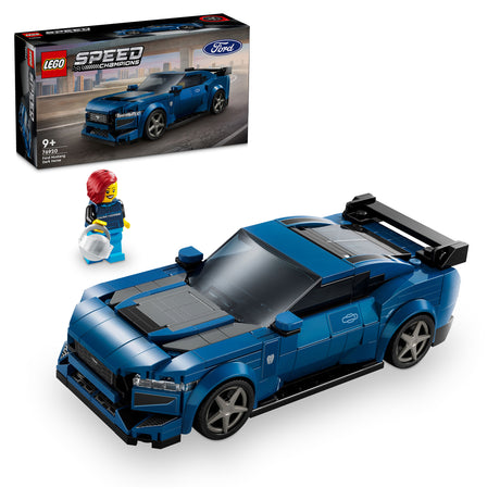 LEGO Speed Champions Ford Mustang Dark Horse Sports Car 76920, (344-Pieces)